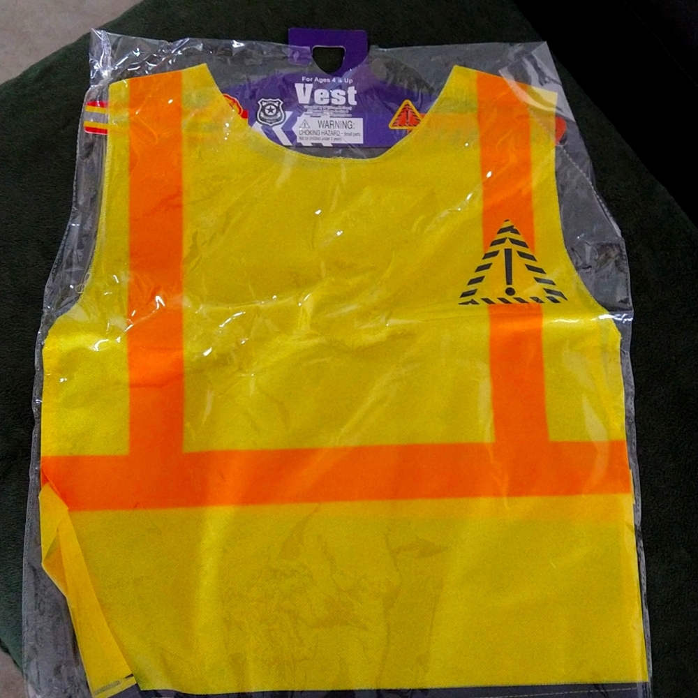 Halloween Childs Construction Hi Viz Vest